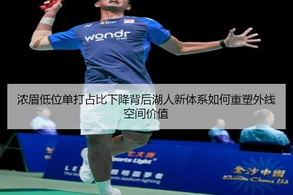浓眉低位单打占比下降背后湖人新体系如何重塑外线空间价值